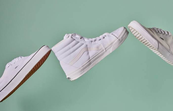 White canvas shoes is iconic in the world of sneakers