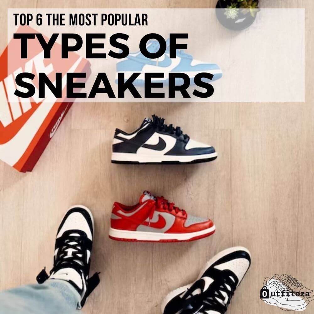 type of nike sneakers