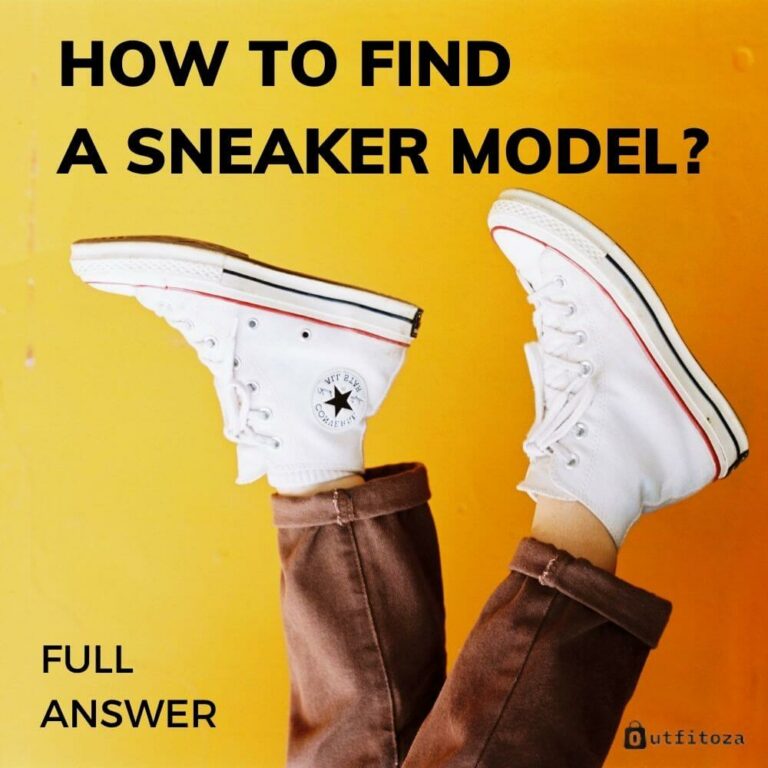 How To Find A Sneaker Model? Full Answer