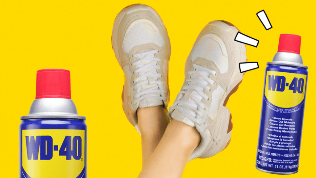 Use A Lubricant To Clean Poop Off Shoes 