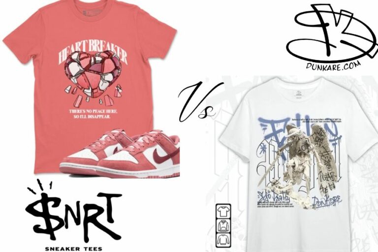 Dunkare vs SNRT Sneaker Tee